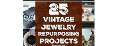 25 Amazingly Creative Ways To Repurpose Vintage Jewelry