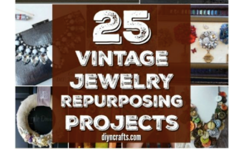 * 25 Amazingly Creative Ways To Repurpose Vintage Jewelry