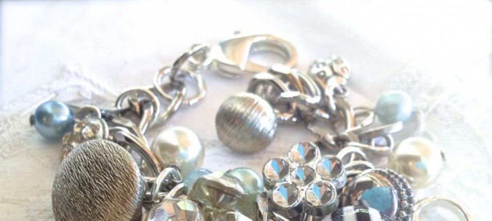 This bracelet is a gift among close friends with charms representing her life and she’s a veterinarian.