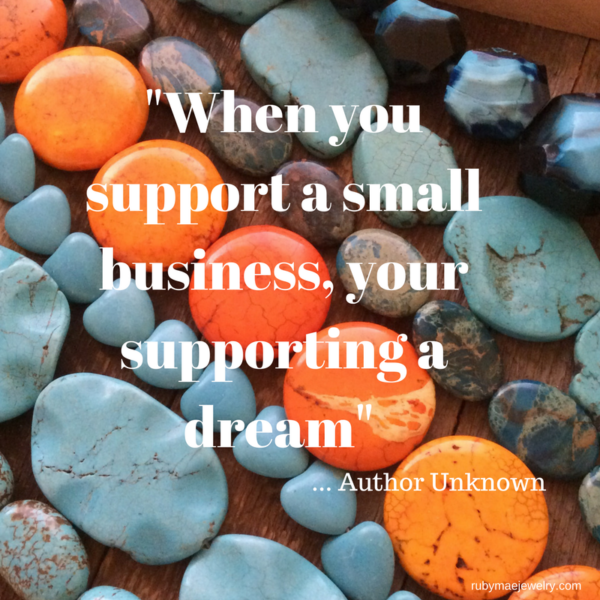 When You Support a Small Business…