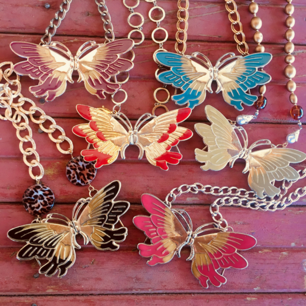 Butterfly Buckle Necklaces